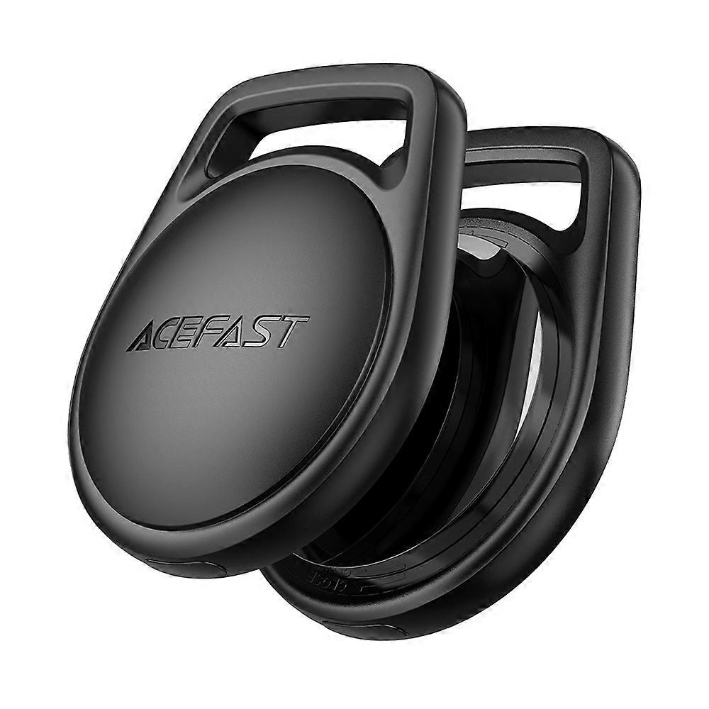 Acefast SmartTag S2 voor iOS Series, Set van 4 stuks, Zwart