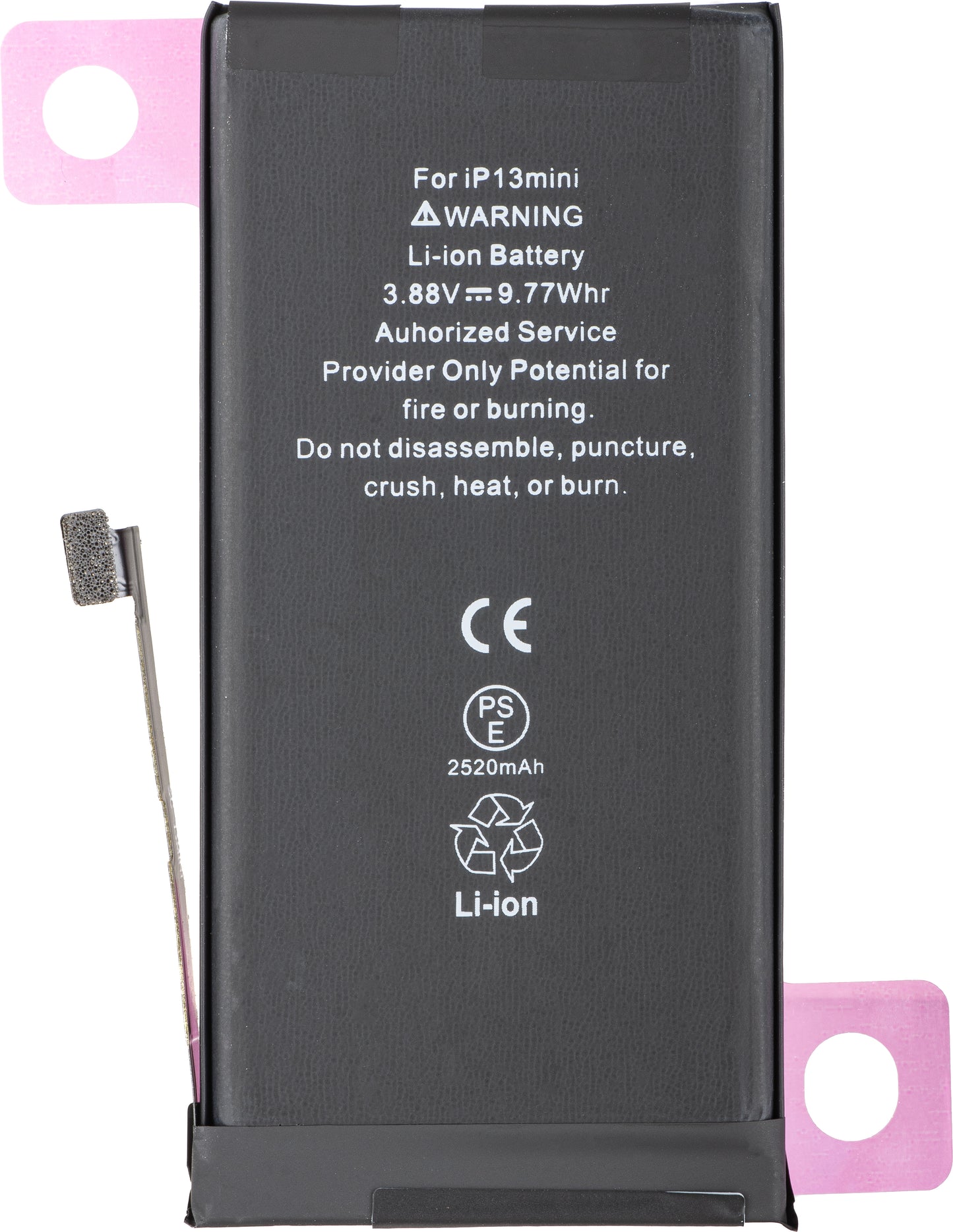 Apple iPhone 13 mini accu, Diagnostic High Capacity