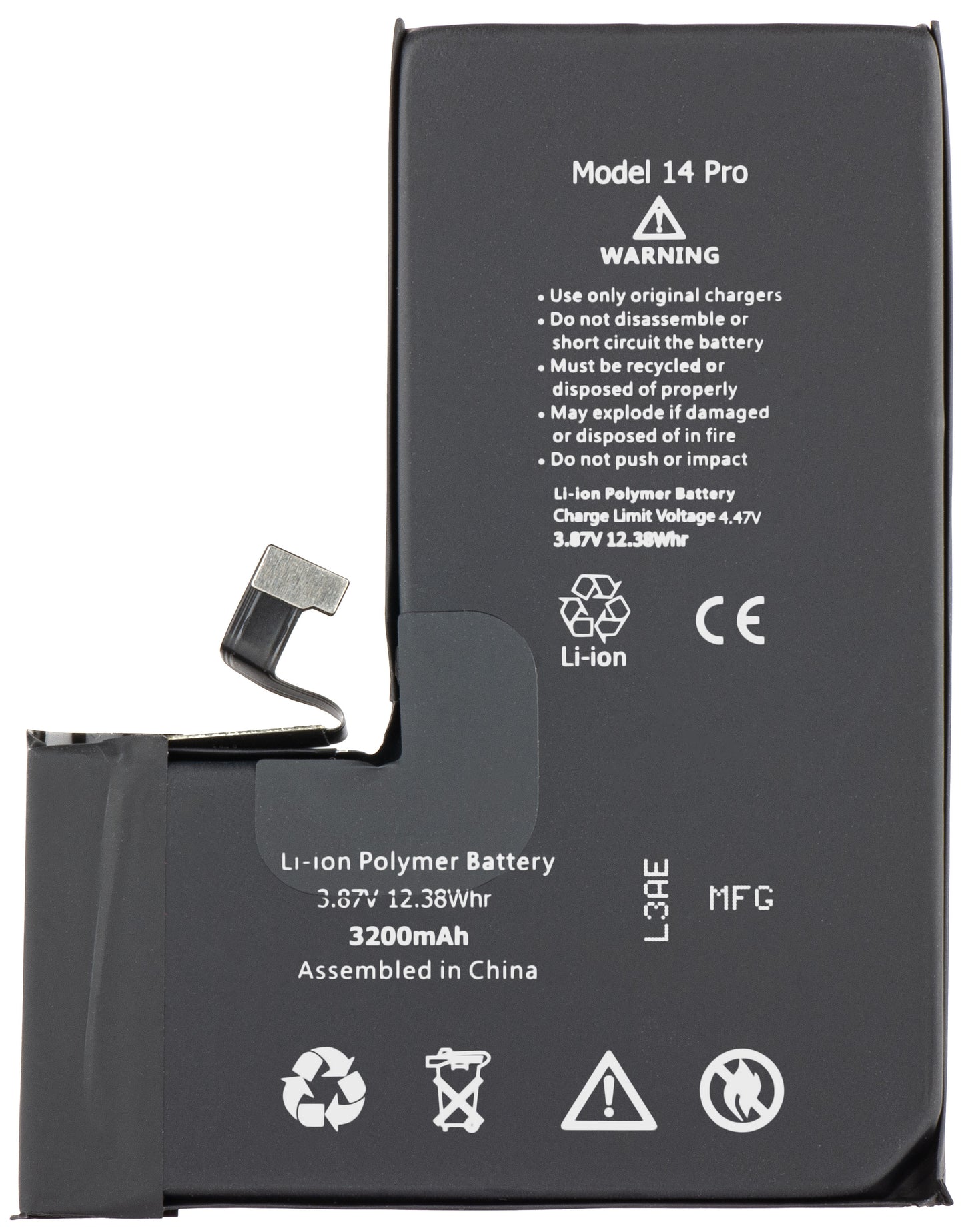 Apple iPhone 14 Pro Batterij