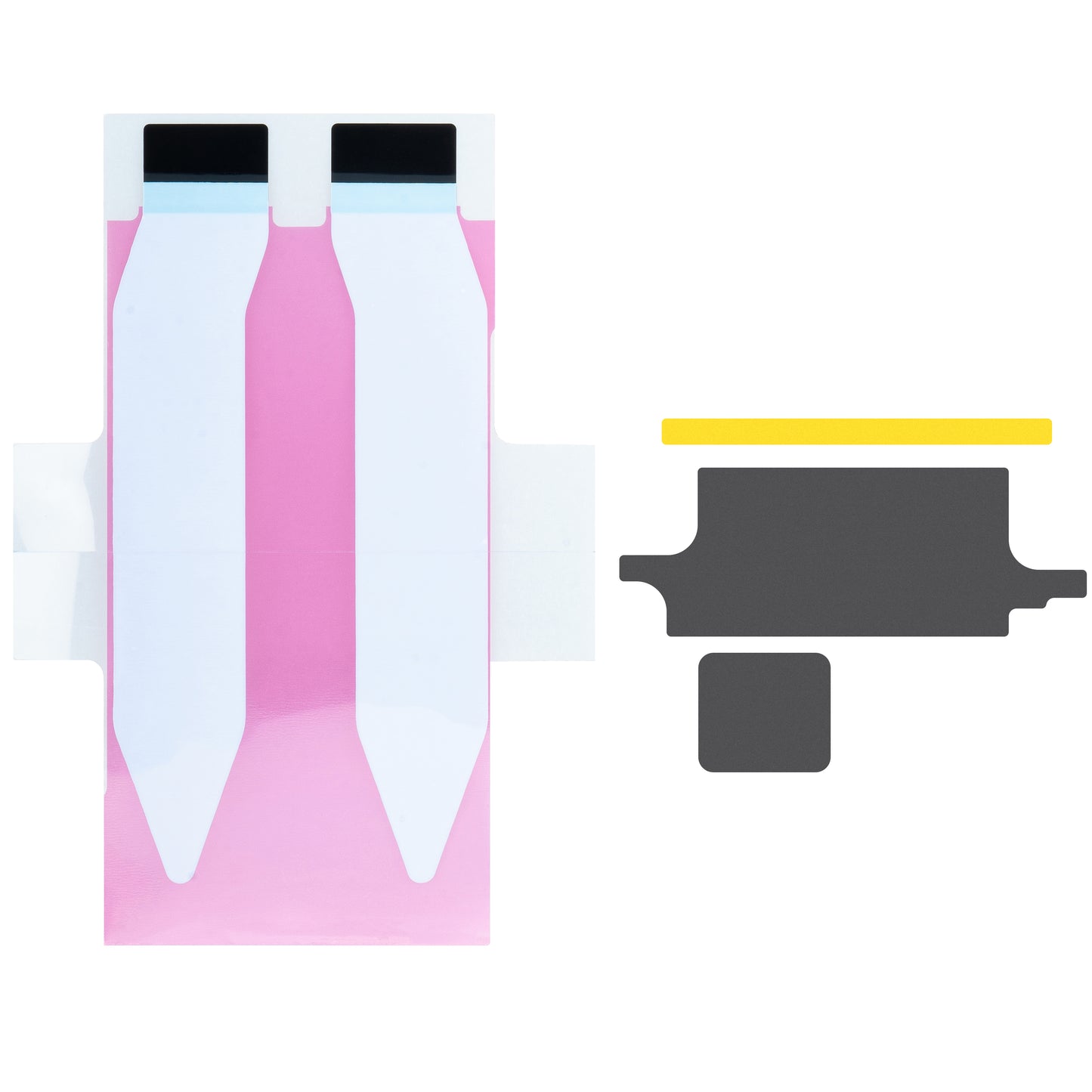 Apple iPhone 15 batterij, met Flex BMS-band integratie (geen solderen van contacten nodig)