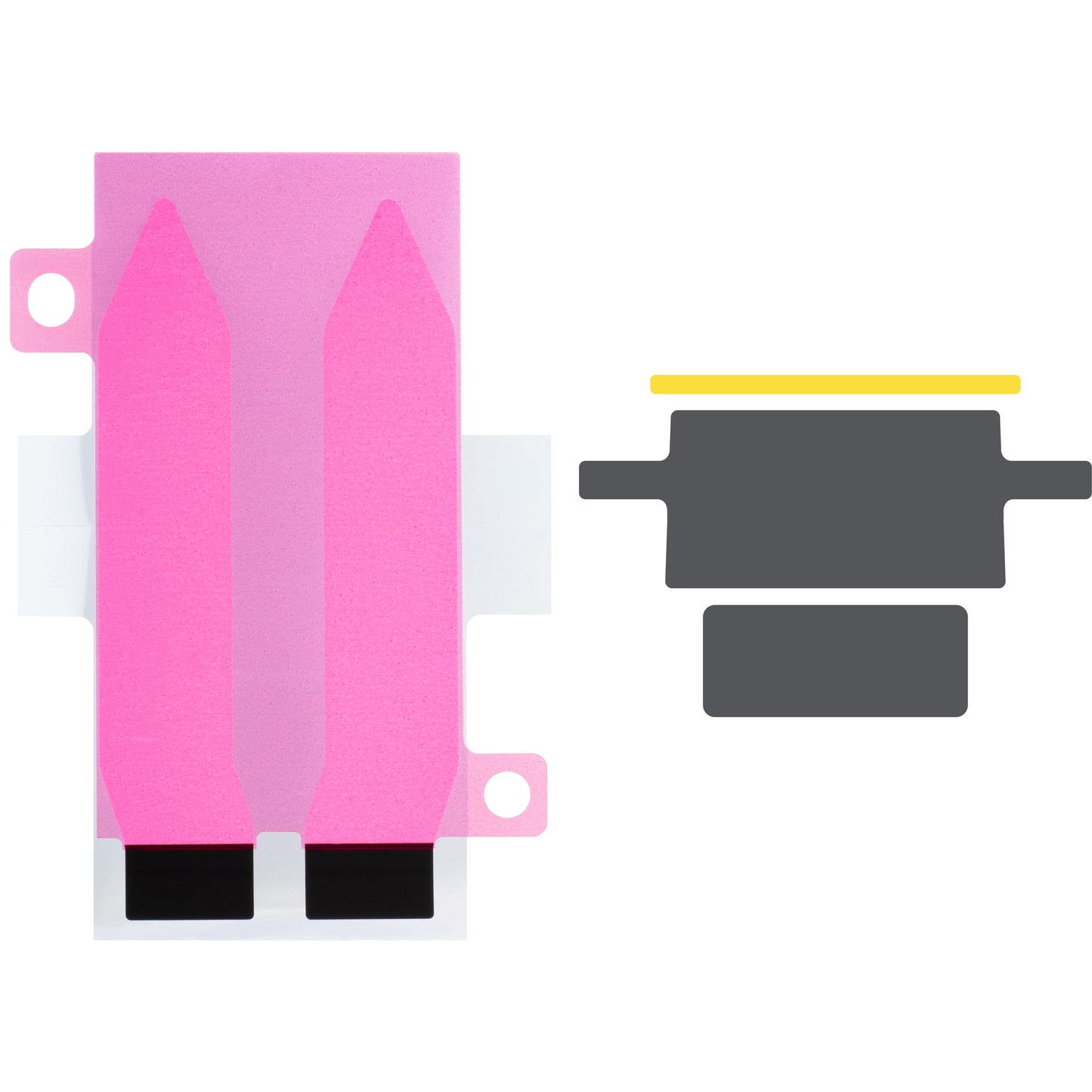 Apple iPhone 15 Plus accu, met geïntegreerde Flex BMS-band (geen solderen van contacten nodig)