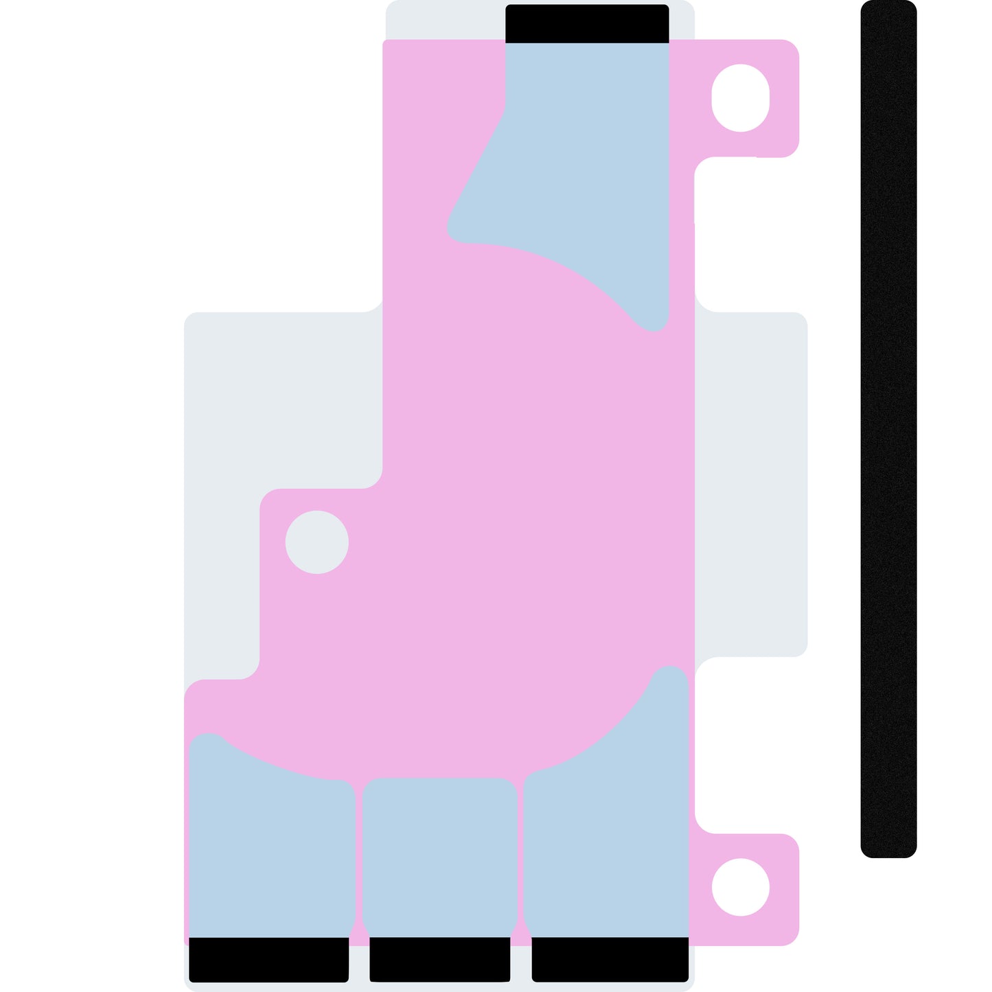 Apple iPhone X batterij, hoge capaciteit