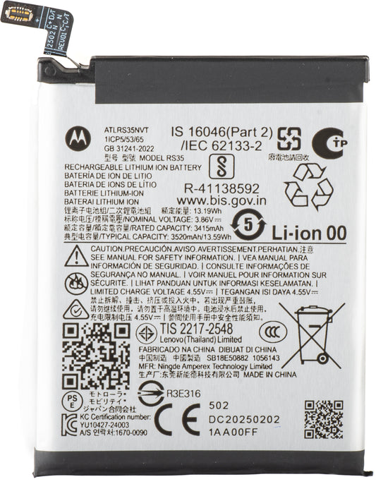 Motorola Razr 60 Ultra accu, RS35, Service Pack SB18E50882