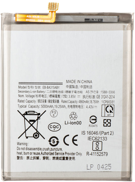 Accu voor Samsung Galaxy A22 A225 / A32 A325 / A31 A315, EB-BA315ABY