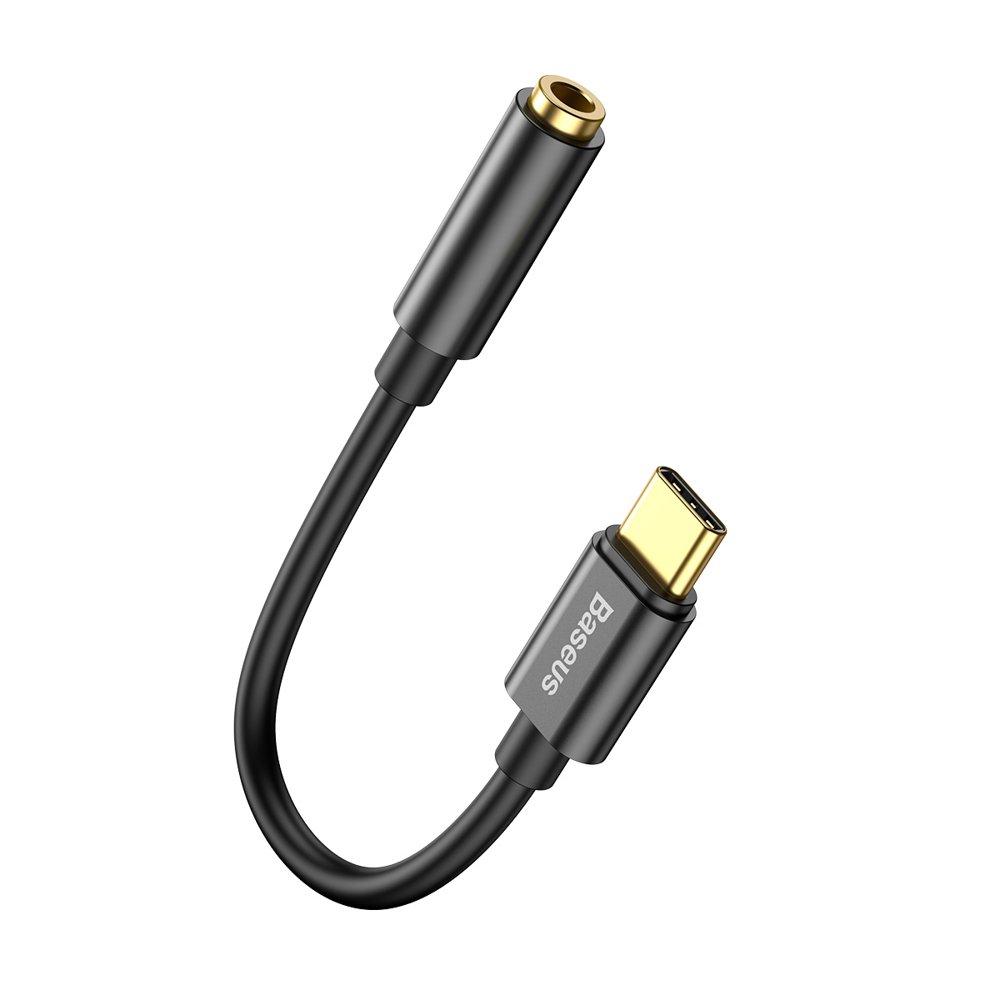 Audio Adapter USB-C - 3.5mm Baseus L54, Zwart CATL54-01