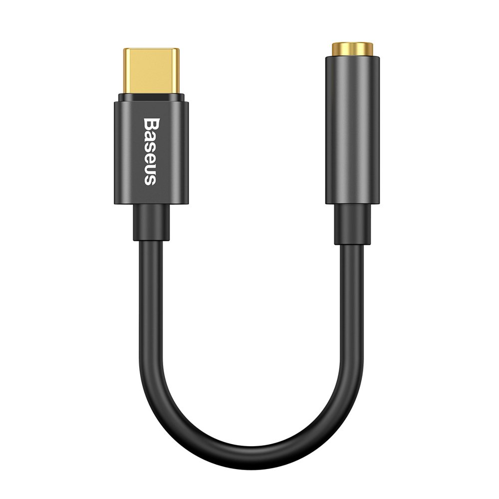 Audio Adapter USB-C - 3.5mm Baseus L54, Zwart CATL54-01