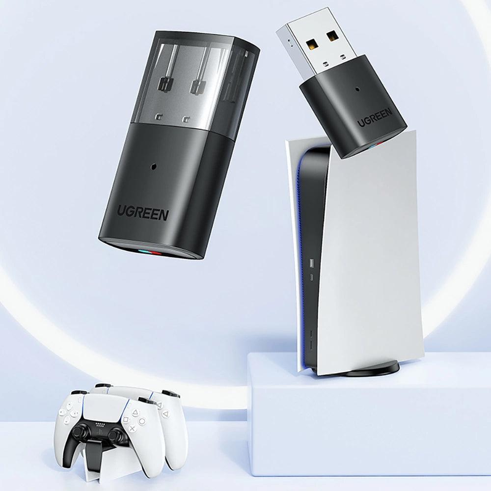 Bluetooth USB-adapter UGREEN CM408, zwart