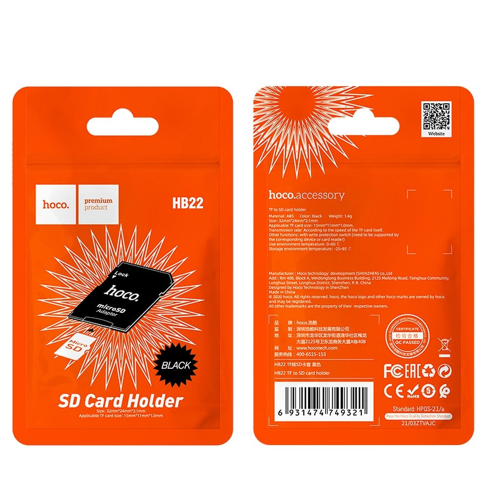 SD-kaartadapter HOCO HB22