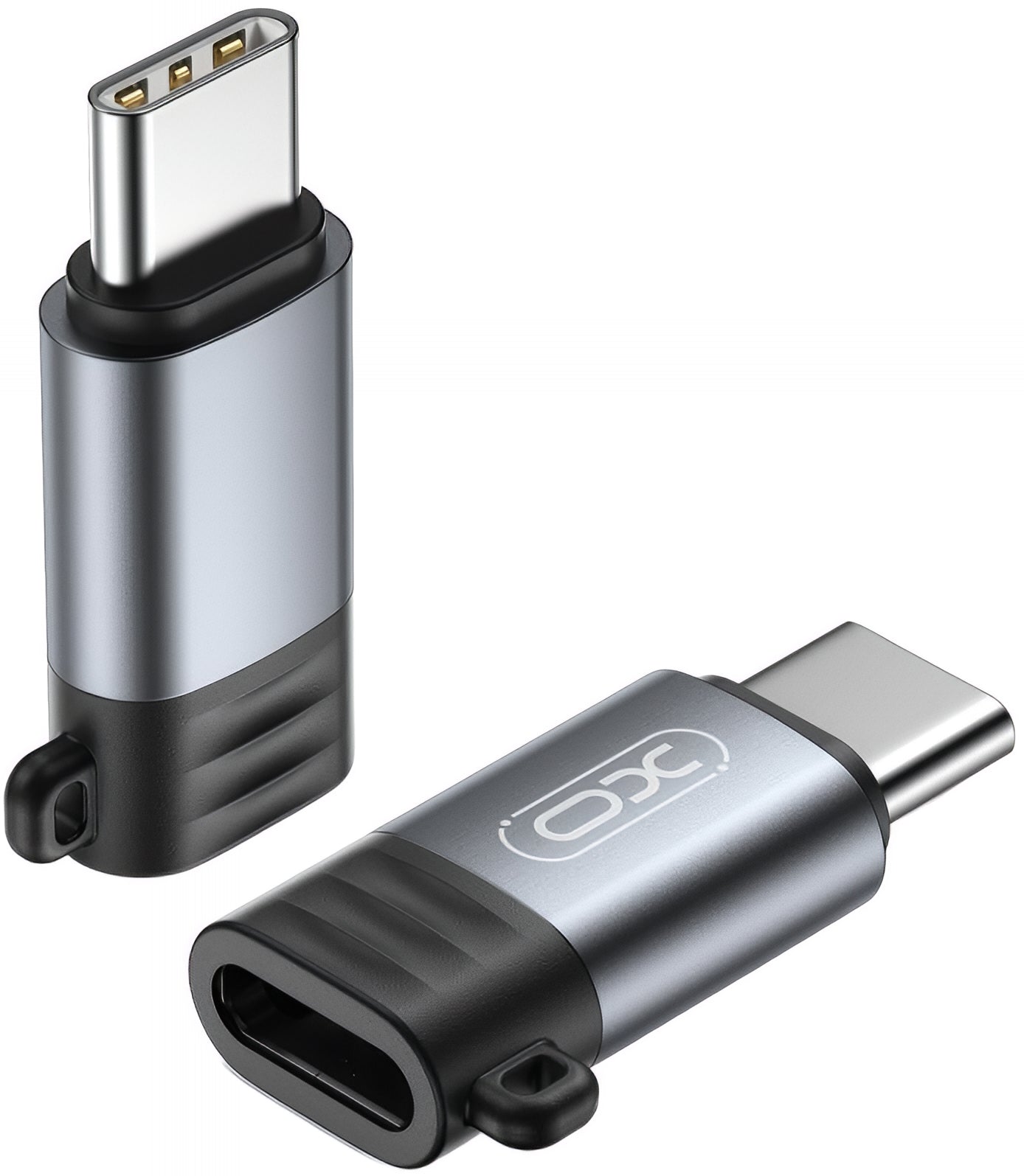 Lightning Data en Oplaad Adapter - USB-C XO Design NB263B, Zwart