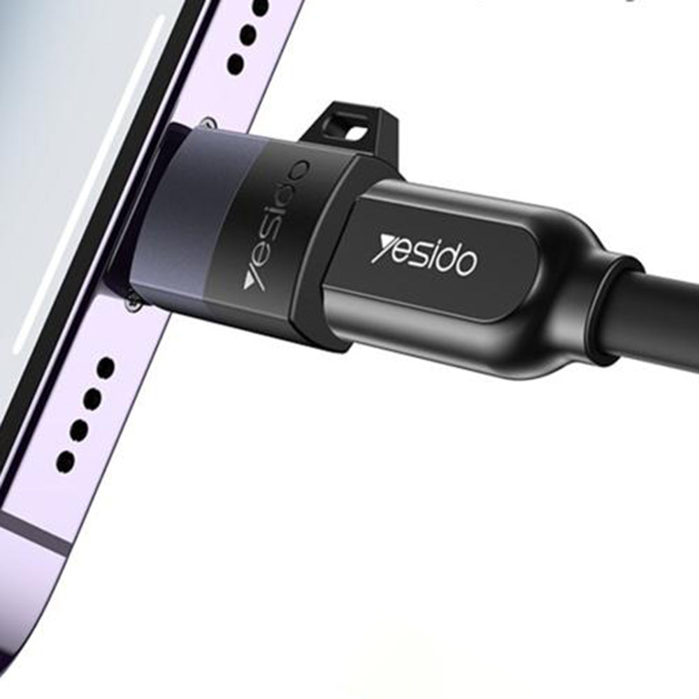 MicroUSB - Lightning Data and Charging Adapter Yesido GS30, Gray