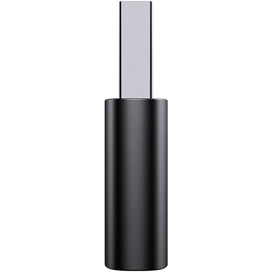 Baseus Ingenuity USB-C - USB-A USB-C oplaad- en data-adapter, zwart ZJJQ00010101