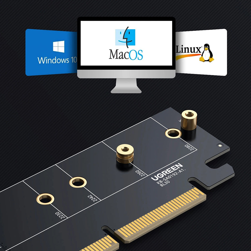 SSD Interface Adapter UGREEN CM465 (30715), NVMe M.2 - PCIe 4.0 X4
