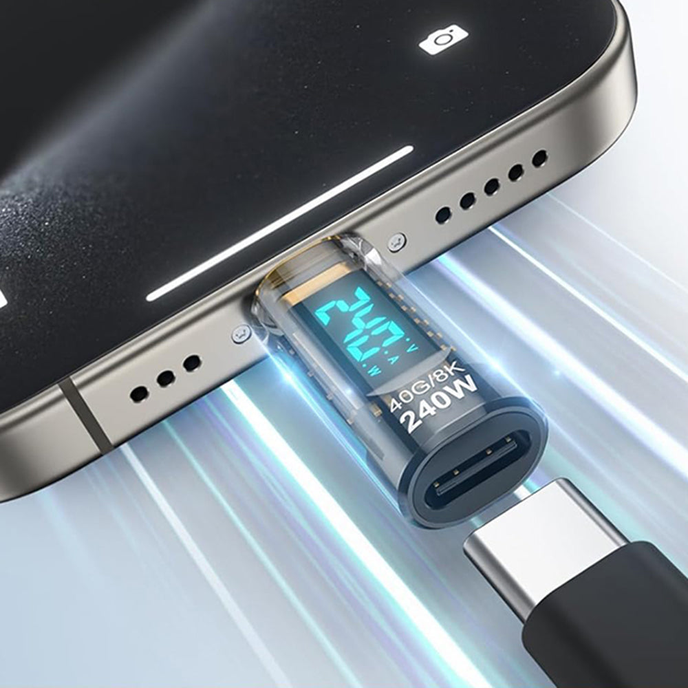 Media Adapter USB-C Techsuit A23, Grijs