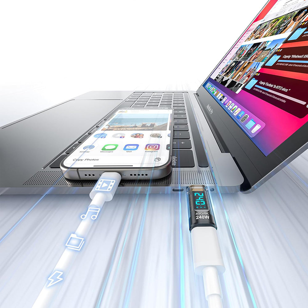Media Adapter USB-C Techsuit A23, Grijs