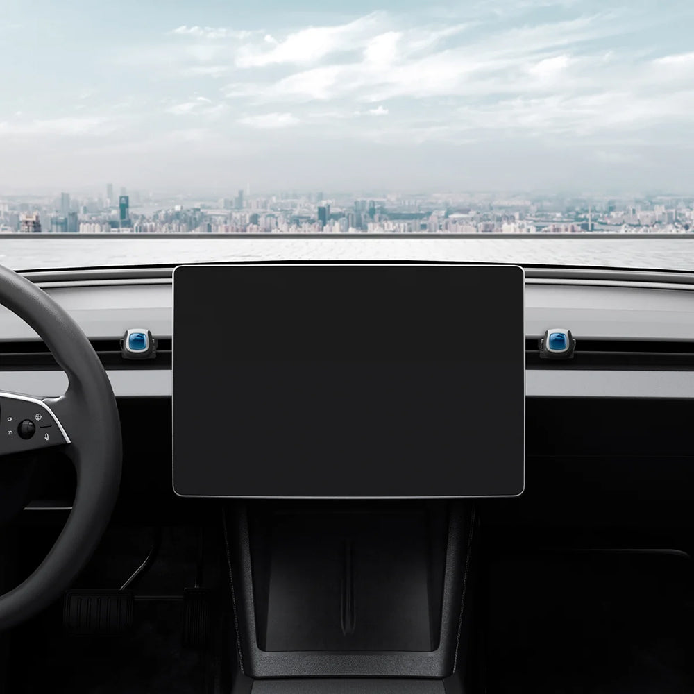 Spigen Auto Luchtverfrisser Adapter voor Tesla Y Juniper / 3 Highland, Set van 2 stuks ACP10164