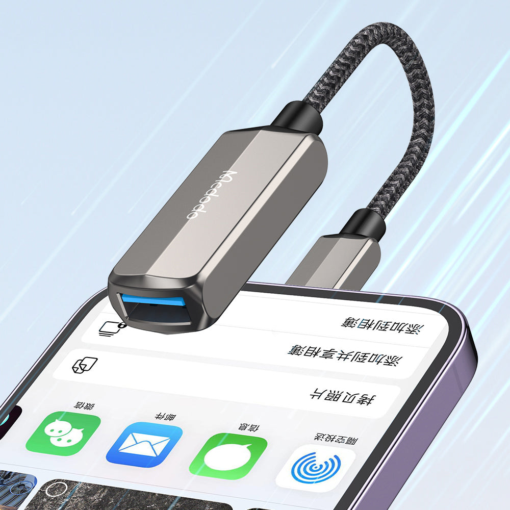 OTG Lightning - USB-A McDodo CA-2690, Gri