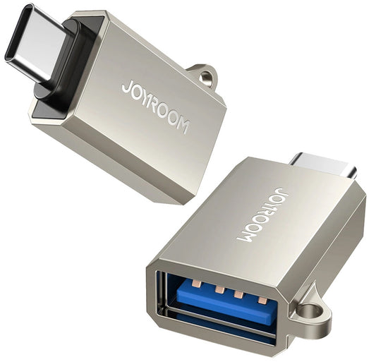 OTG Adapter USB-C - USB-A Joyroom S-H151, Zilver