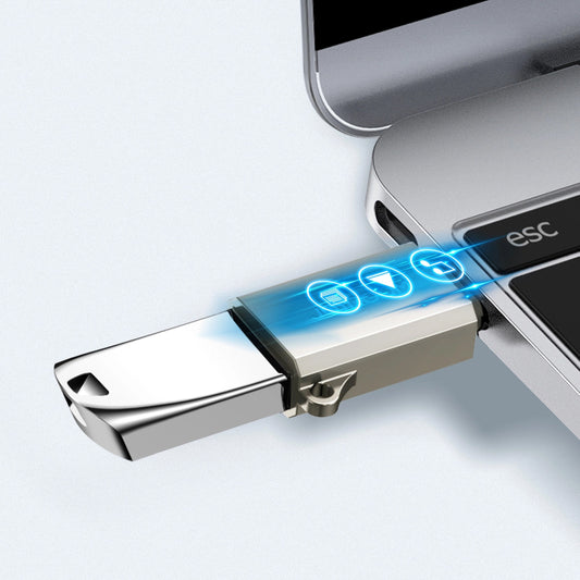 OTG Adapter USB-C - USB-A Joyroom S-H151, Zilver
