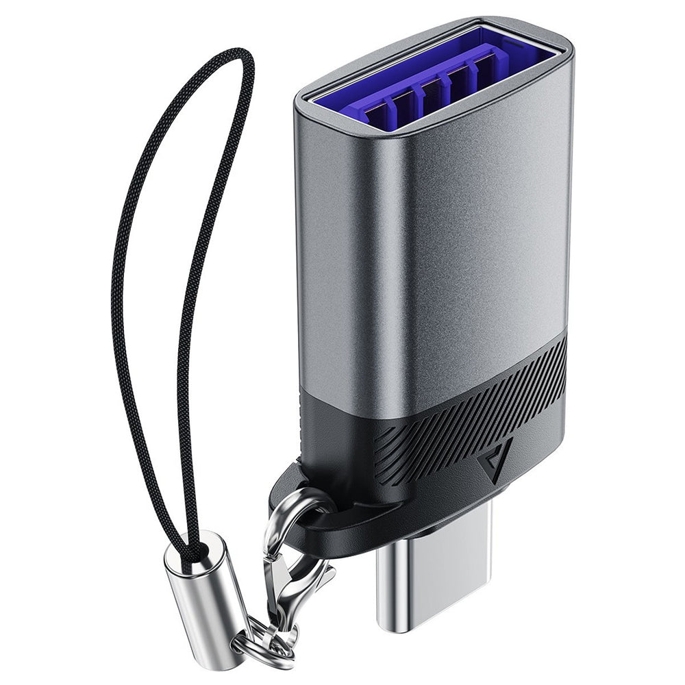 OTG Adapter USB-C - USB-A Acefast J7, Grijs