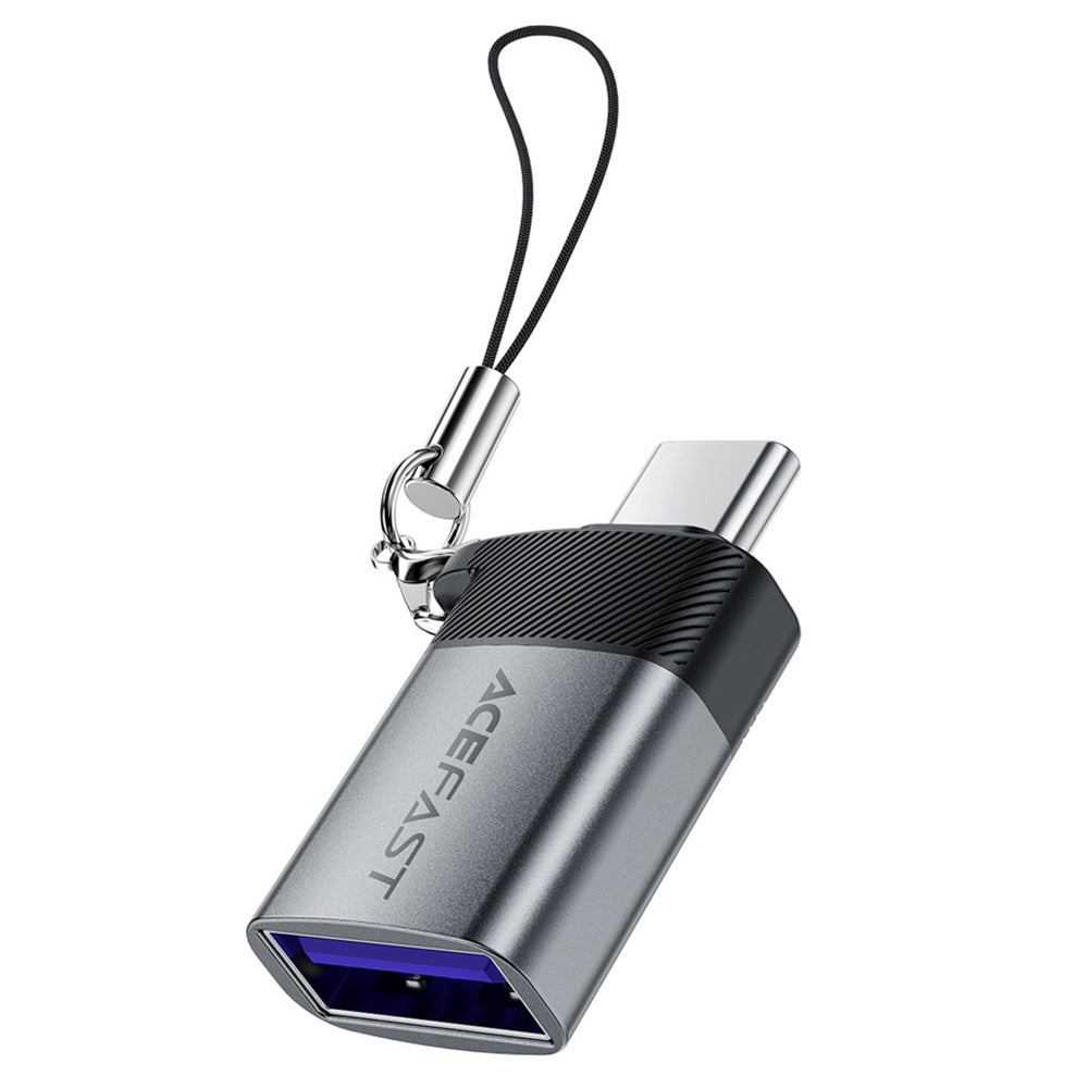 OTG Adapter USB-C - USB-A Acefast J7, Grijs