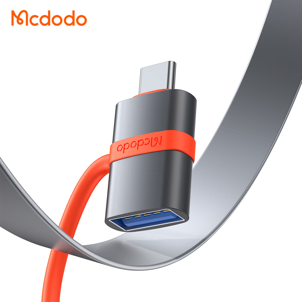 OTG Adapter USB-C - USB-A McDodo OT-3810, Grijs