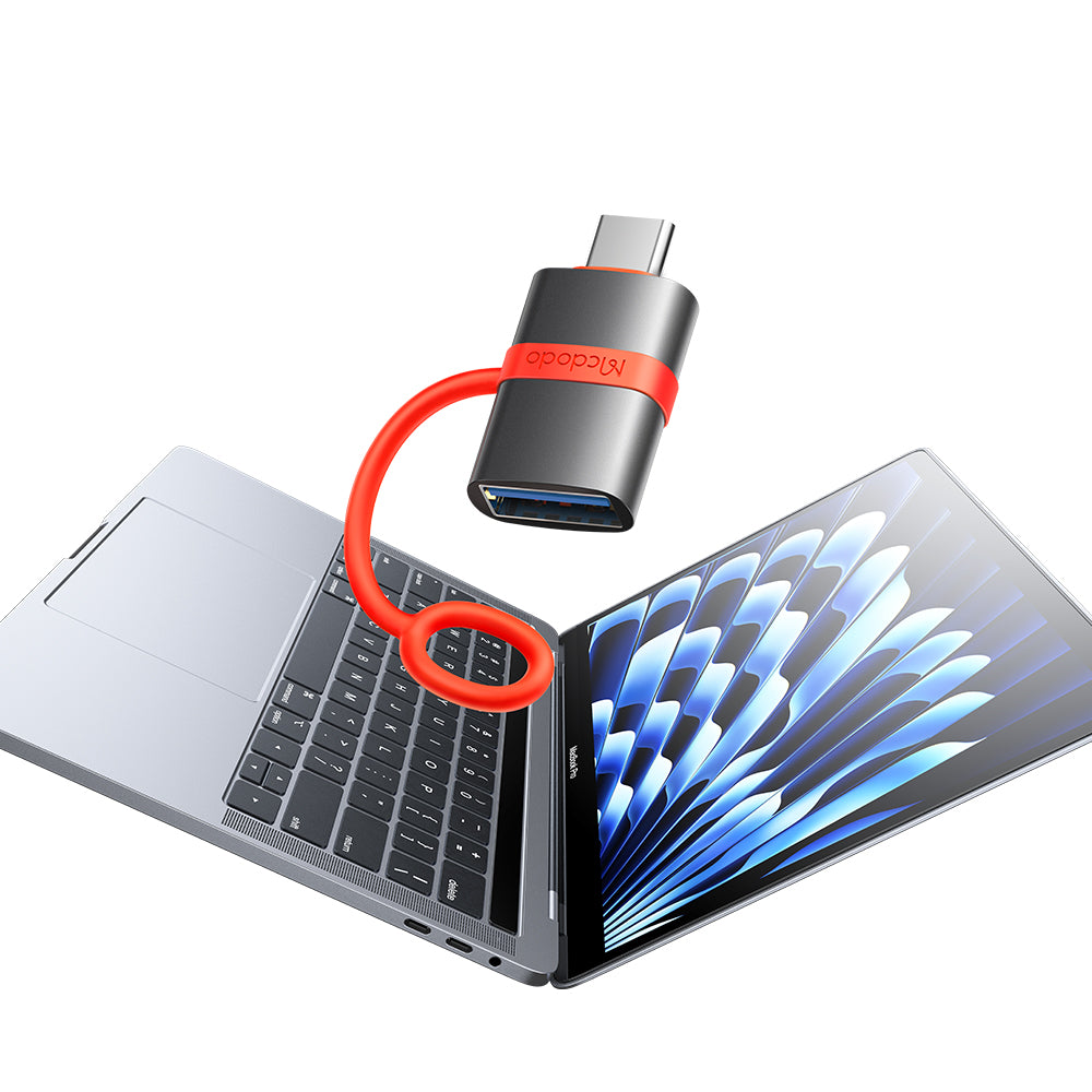 OTG Adapter USB-C - USB-A McDodo OT-3810, Grijs