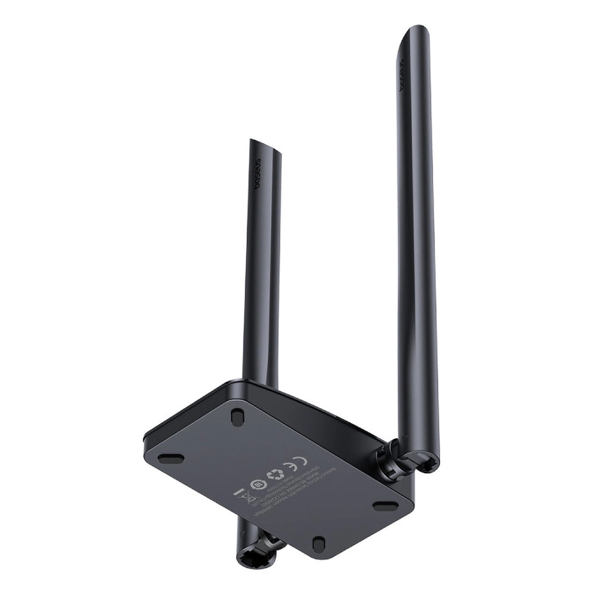 Baseus FastJoy draadloze adapter, Dual Band, Wi-Fi 6, 1300Mbps, Zwart B01317600111-05