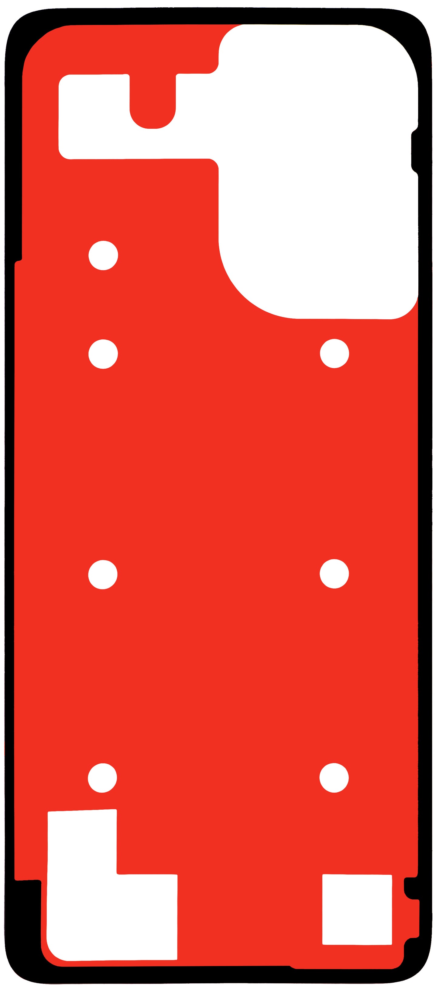 Lijm Batterijklep Motorola Moto G06 Power / G06, Service Pack 5948C31280