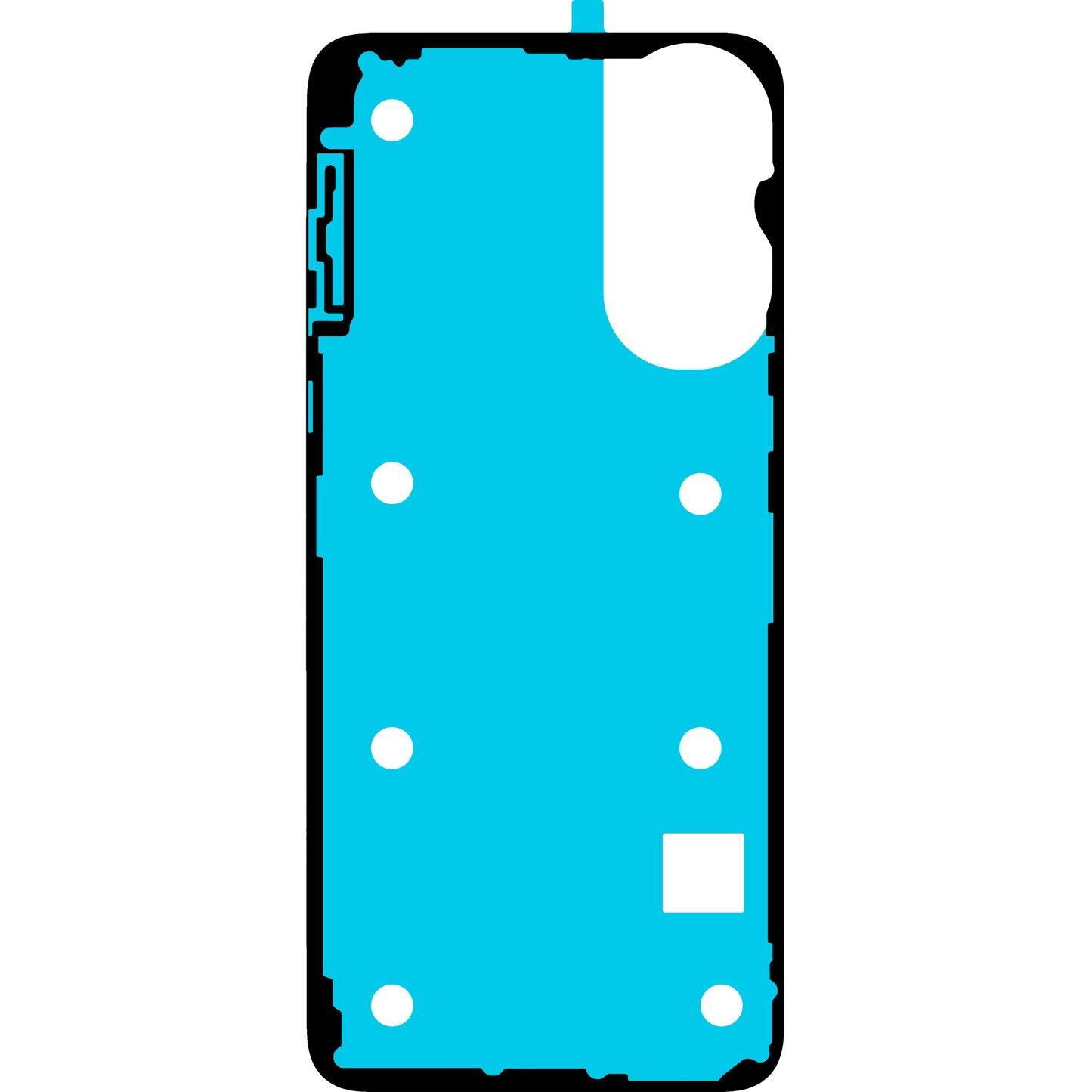 Batterijdeksel Lijm Oppo A79