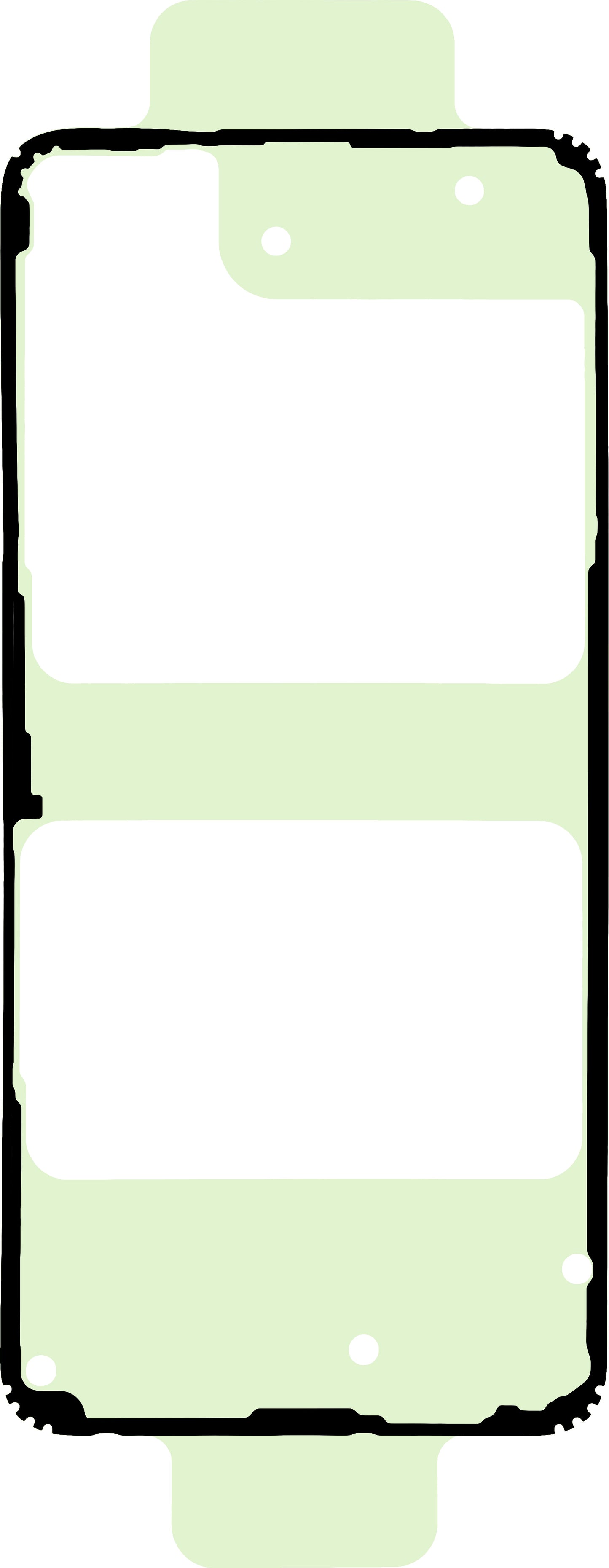 Lijm Batterijklep Samsung Galaxy S21 FE 5G G990, Service Pack GH02-22977A