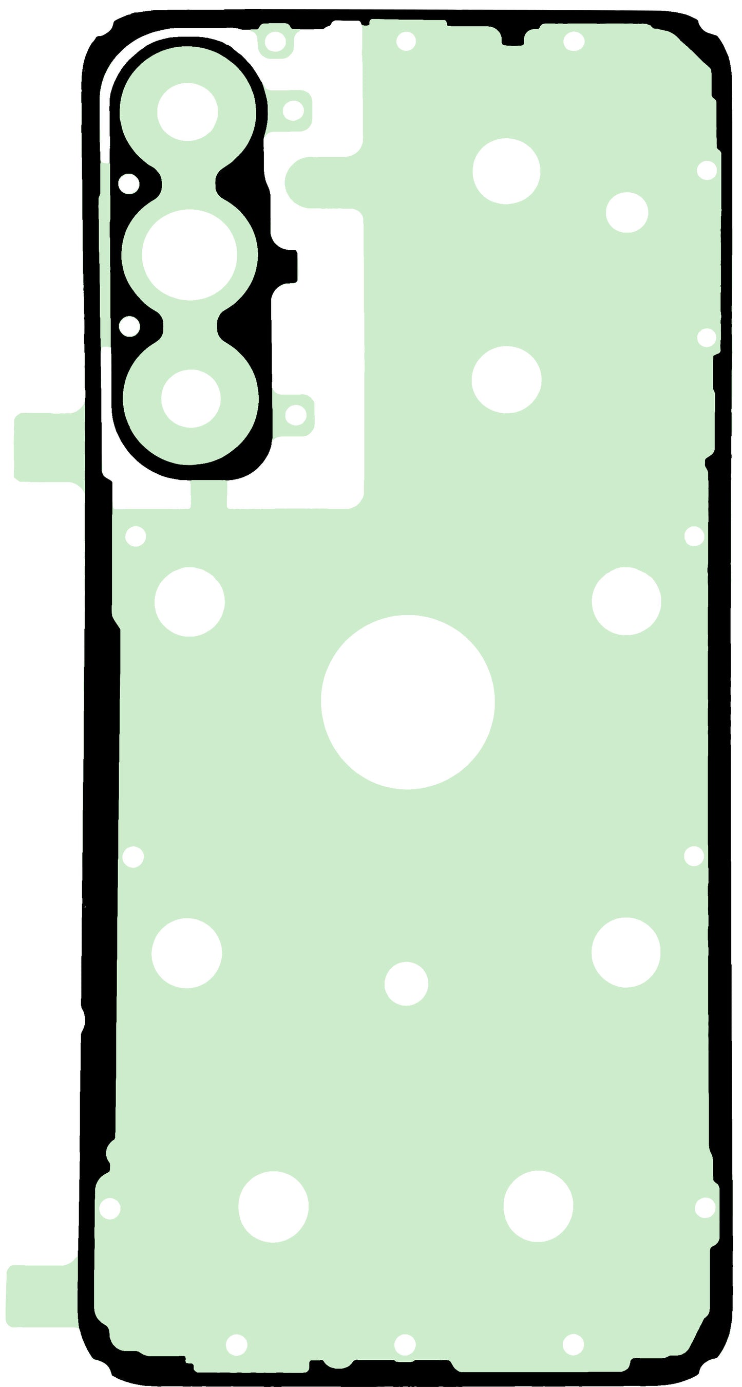 Samsung Galaxy S24 FE S721 Batterijkap Lijm