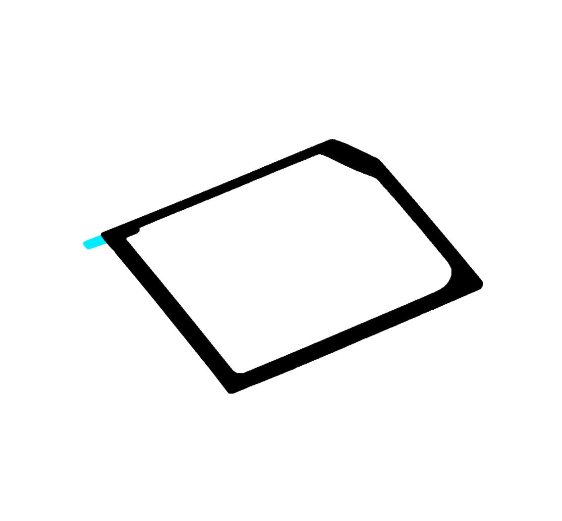 Lijm Diffuser Huawei Mate X7, Service Pack 51630NED