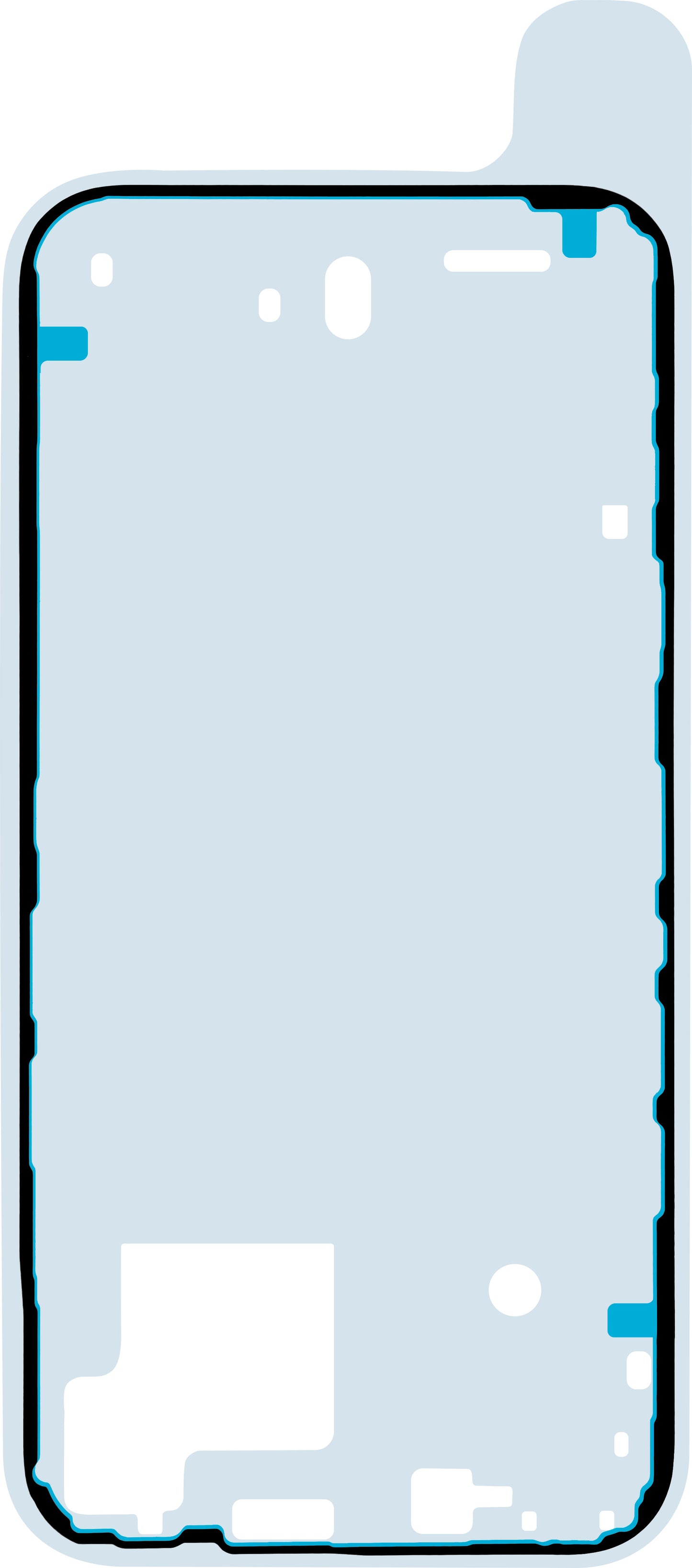 Displaylijm Apple iPhone 14 Plus, Service Pack 923-08093