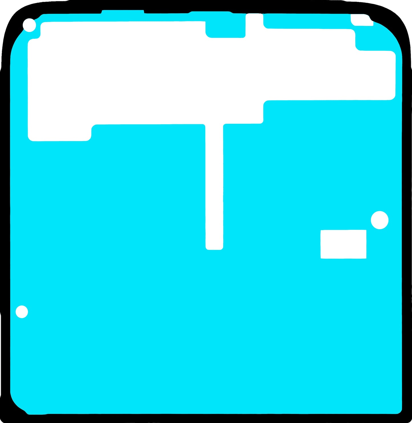 Lijm Display Motorola Razr 60 / Razr 50, Onder Outer, Service Pack SD78E13584