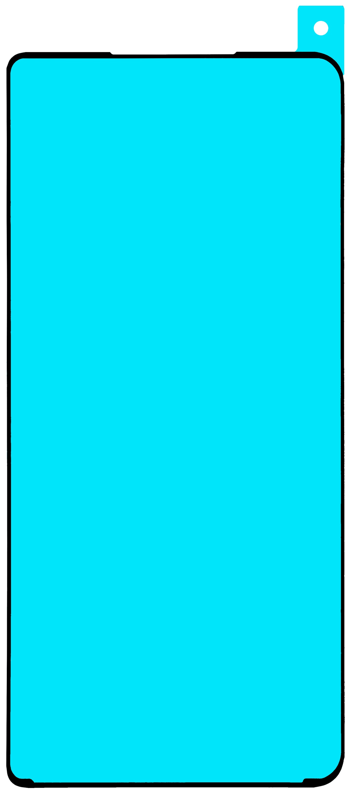 Secondary Adhesive for Honor Magic V5 Display, Sub Outer, Service Pack 5163AFRE