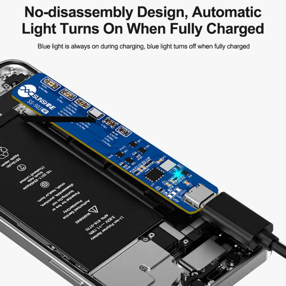 Sunshine SS-903 SE Voedingskaart voor Apple iPhone 8 - 16 Series