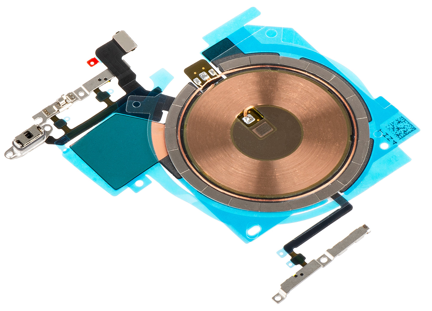 NFC-antenne - Microcontact On-Off-knop - Volume - Profiel - Draadloos oplaadmodule Apple iPhone 14 Pro Max
