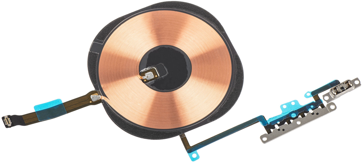 NFC-antenne - Volume Microcontact-knop - Profiel - Draadloos oplaadmodule Apple iPhone 11 Pro / 11 Pro Max