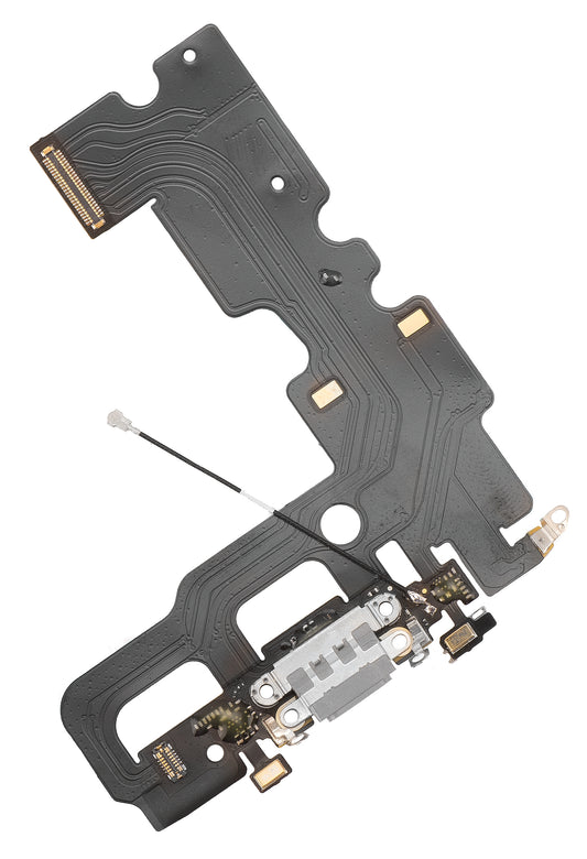 Oplaadconnector band - Apple iPhone 7 microfoon, zilver