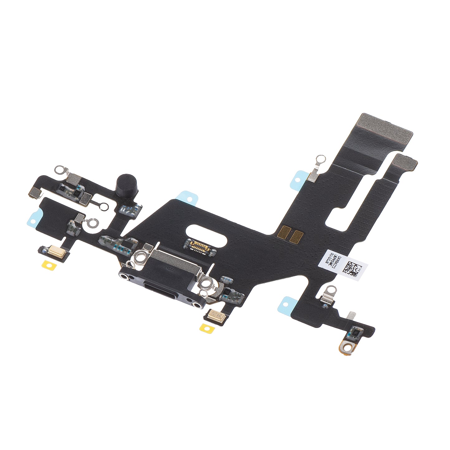 Band met Laadconnector - Microfoon Apple iPhone 11, Zwart