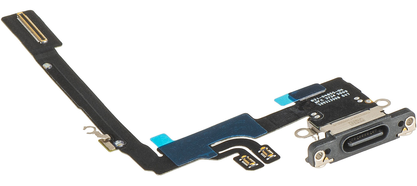 Laadkabel met connector voor Apple iPhone 16 Pro, zwart