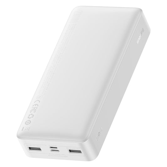 Externe Batterij Baseus Bipow, 20000mAh, 15W, 1 x USB-C - 2 x USB-A, Wit PPBD050102