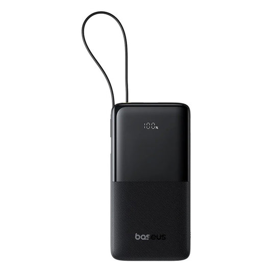 Externe Batterij Baseus Bipow 2, 20000mAh, 20W, QC + PD, 1 x USB-A - 2 x USB-C, Zwart P10077101113-01