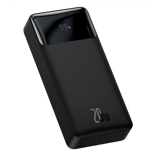 Externe Batterij Baseus Bipow, 20000mAh, 20W, QC + PD, 1 x USB-C - 2 x USB-A, Zwart PPBD050501