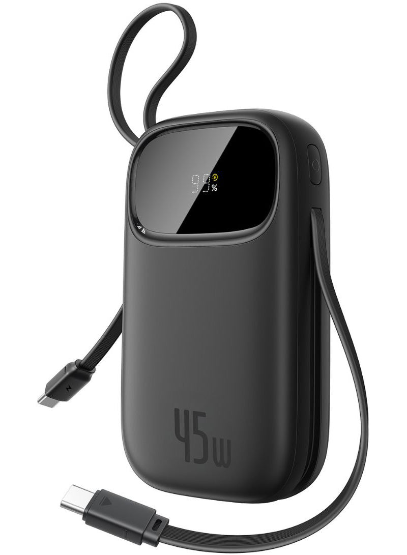 Externe batterij Baseus EnerFill FC31 Qpow 3, 10000mAh, 45W, QC + PD, 1 x USB-A - 3 x USB-C, Zwart P10082102123-00