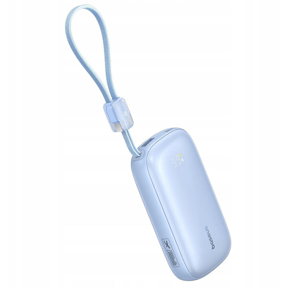 Externe Batterij Baseus EnerFill FC21 Qpow 3 Ultra, 10000mAh, 22.5W, QC + PD, 1 x USB-A - 1 x USB-C, Blauw E0027L03