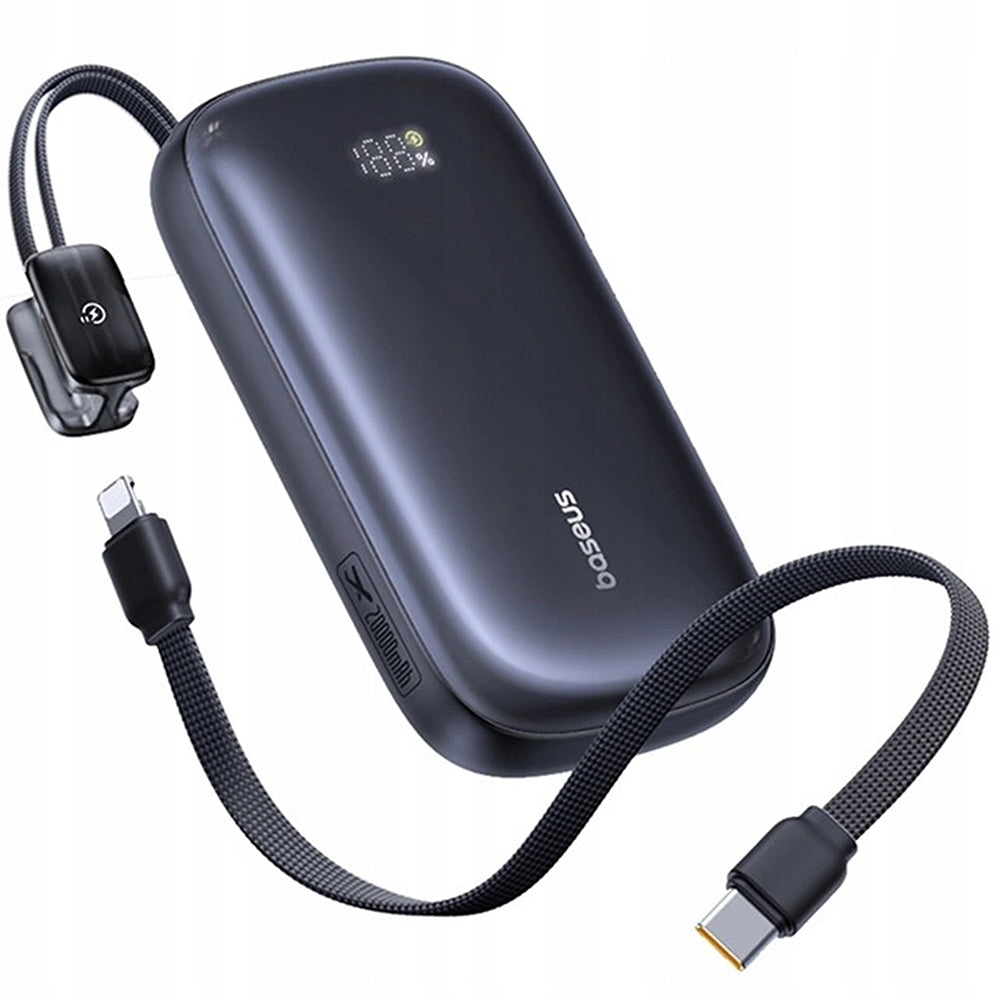 Externe Batterij Baseus EnerFill FC21 Qpow 3 Ultra, 20000mAh, 22.5W, QC + PD, 1 x USB-A - 1 x USB-C, Zwart E0027M00