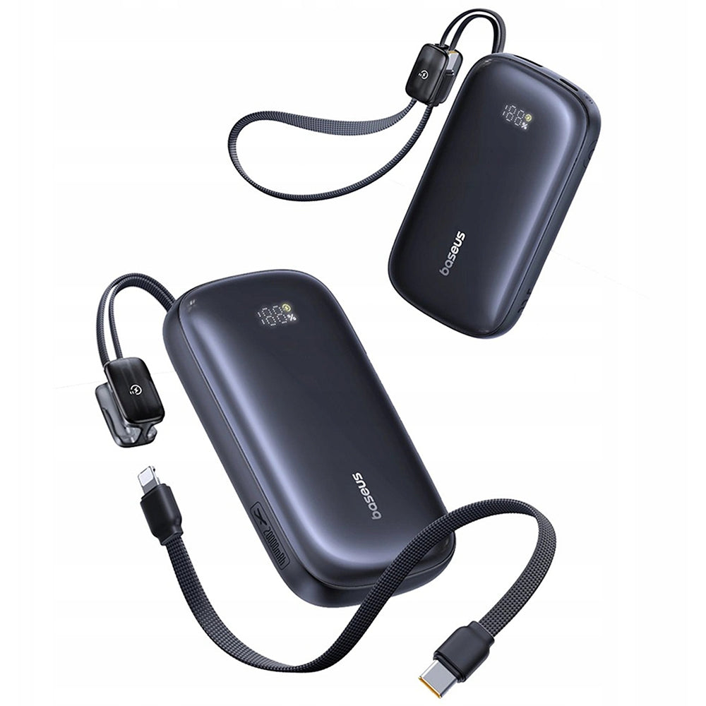 Externe Batterij Baseus EnerFill FC21 Qpow 3 Ultra, 20000mAh, 22.5W, QC + PD, 1 x USB-A - 1 x USB-C, Zwart E0027M00