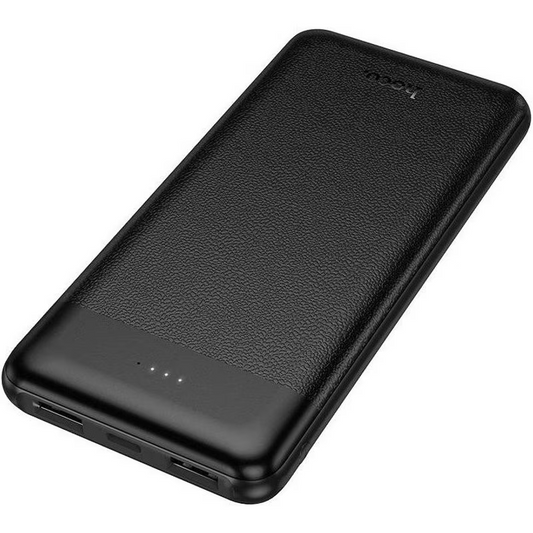 Externe Batterij HOCO J153 Stability, 10000mAh, 10W, 2 x USB-A, Zwart