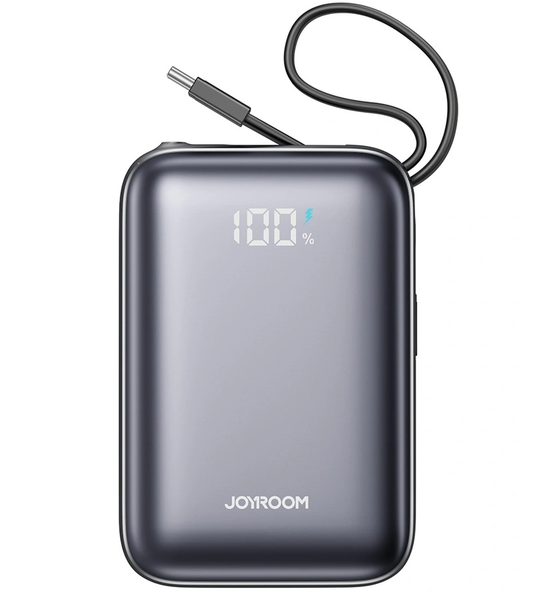 Externe Batterij Joyroom JR-PBF29, 20000mAh, 22.5W, QC + PD, 1 x Lightning - 2 x USB-C, Zwart